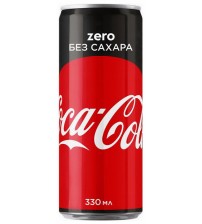 Кока-Кола 0,33х15 ЗЕРО Ж/Б