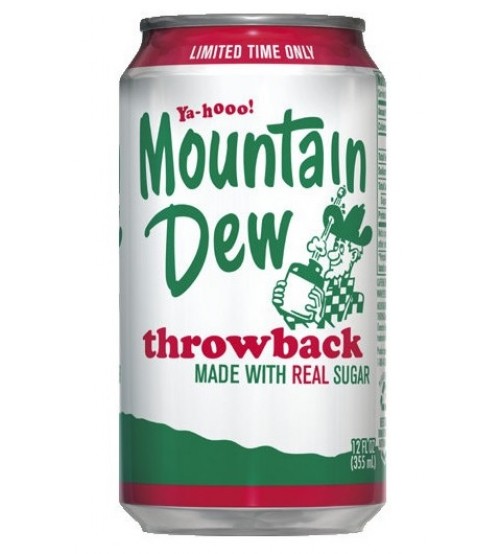 Mountain DEW  Throwback (Маунтин Троубэк) 0,355х12