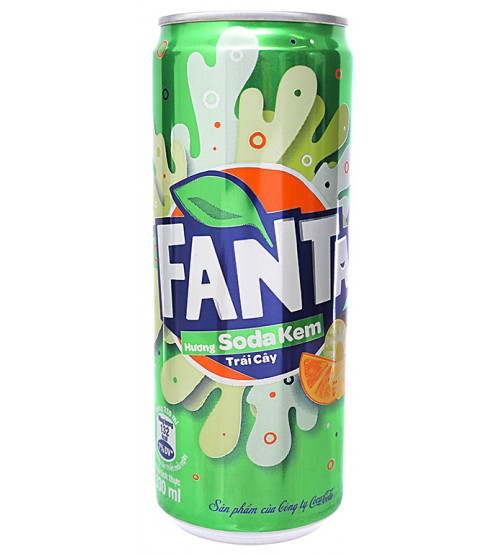 Fanta Huong Soda Kem (Фанта Фруктовая Крем Сода) 0,355х12