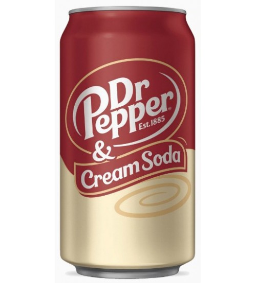 Dr. Pepper Cream Soda (Доктор Пеппер Крем Сода) 0,355х12 